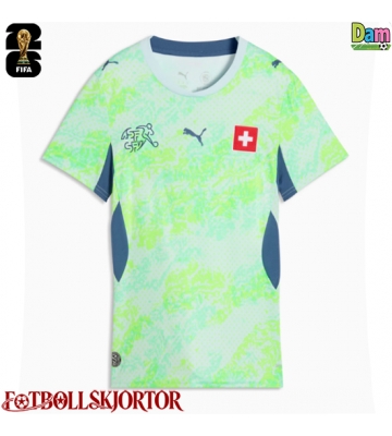 Schweiz Bortatröja Dam VM 2026 Kortärmad